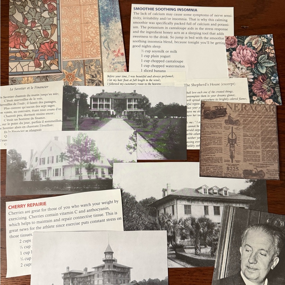 200 Piece Vintage Scrapbook Junk Journal Ephemera Collection